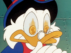 Gif animé de Picsou